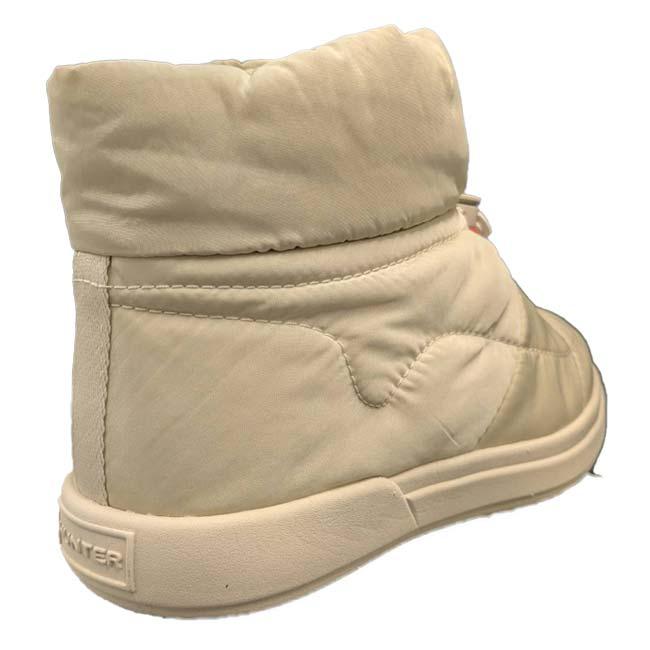 在庫処分特価 HUNTER(ハンター) レディース IN／OUT イン／アウト PUFFER BOOTIE パファーブーティー 国内正規商品 WFF3001WWU-CCRキャンバスクリーム(24y10m) |  | 04