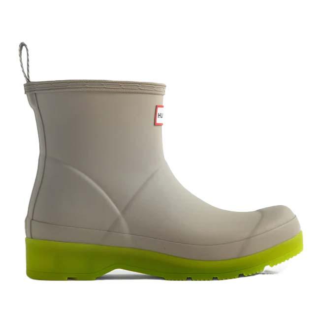 在庫処分特価 HUNTER(ハンター) 2024 レディース プレイ ショート トランスルーセント ソールブーツ 国内正規商品 雨靴 WFS4001RMA-SKG SストーンAG | HUNTER