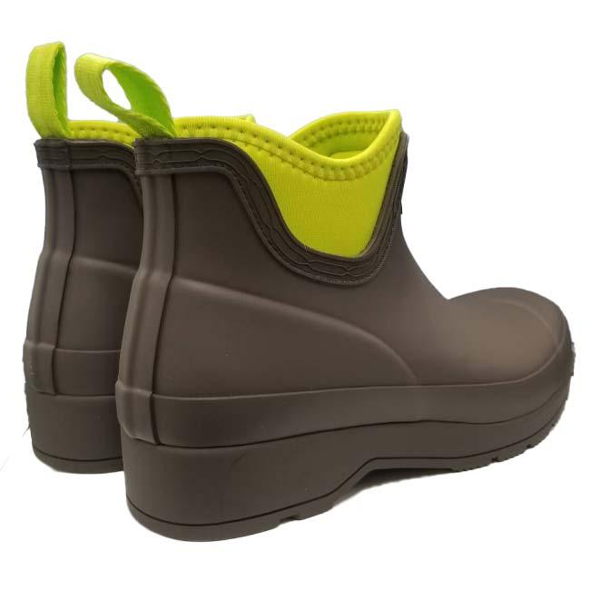 在庫処分特価 HUNTER(ハンター) レディース プレイ ネオプレン チェルシー ブーツ レインシューズ 国内正規商品 雨靴 WFS3020RMA-SAG シープ×A.グリーン | HUNTER | 02