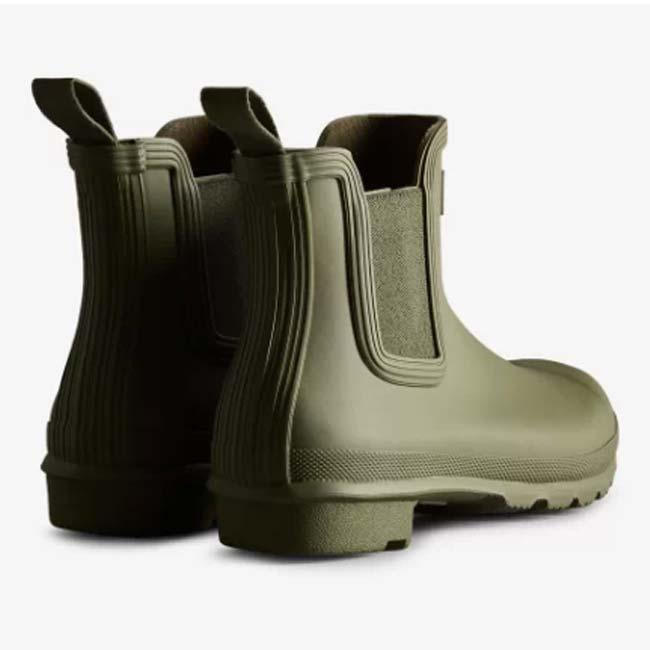 在庫処分特価 HUNTER(ハンター) レディース オリジナル チェルシー ショートブーツ レインシューズ 国内正規商品 雨靴 WFS2078RMA-OVL オリーブリーフ | HUNTER | 02