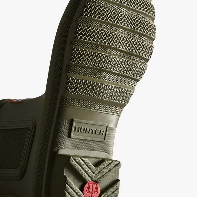 在庫処分特価 HUNTER(ハンター) レディース オリジナル チェルシー ショートブーツ レインシューズ 国内正規商品 雨靴 WFS2078RMA-OVL オリーブリーフ | HUNTER | 03