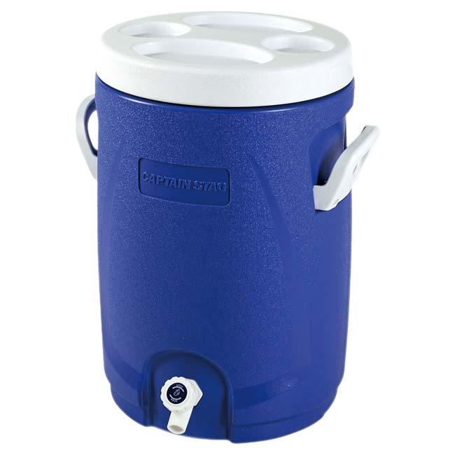 保冷専用 スポーツドリンク対応 大容量  キャプテンスタッグ(CAPTAIN STAG) リガード ウォータージャグ&クーラー 18リットル UE-2020ブルー(24y9m) | CAPTAIN STAG | 01