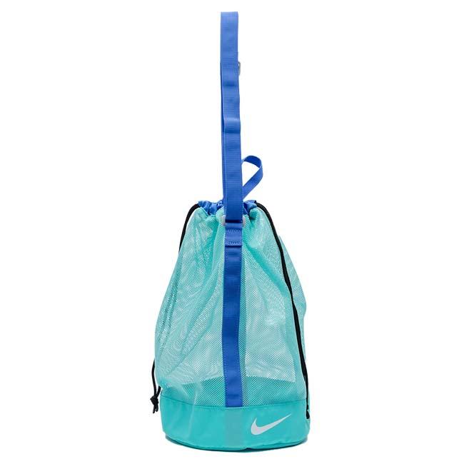 ナイキ(NIKE) 2026 SS ジュニア メッシュショルダープールバッグ 12L ワンショルダータイプ スイムバッグ 水泳 男子 女子 1994046-0027 ミント(26y4m) | NIKE | 02