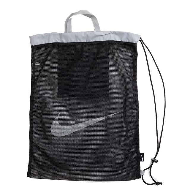 ナイキ(NIKE) 2026 SS ジュニア メッシュワンショルダープールバッグ 16L ナップザックタイプ スイムバッグ 水泳 男子 女子 1994043-0009 ブラック(26y4m) | NIKE