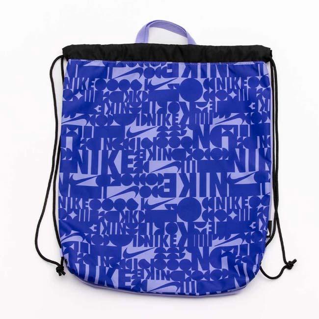 在庫処分特価】ナイキ(NIKE) 2024 SS ジュニア プリントベーシックドローストリングプールバッグ スイムバッグ スイミング 1994025-012 ムラサキ(24y4m) | NIKE | 02