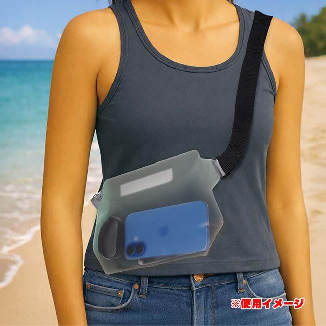 貴重品の保管に ハック(HAC) IPX7 クリア防水バッグ 底マチ付き 2L 長さ調整可能ベルト 海・川・プールのレジャー アウトドア HAC5477 クリア(26y4m) |  | 03