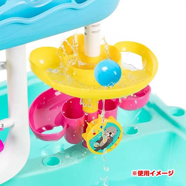 グローンアップ(Grow’n Up) スプラッシュエンスライド ファン ウォーターテーブル 水遊び QQ コストコ ※お客様組立商品※ 81824 Lブルー×ホワイト(26y4m) |  | 02