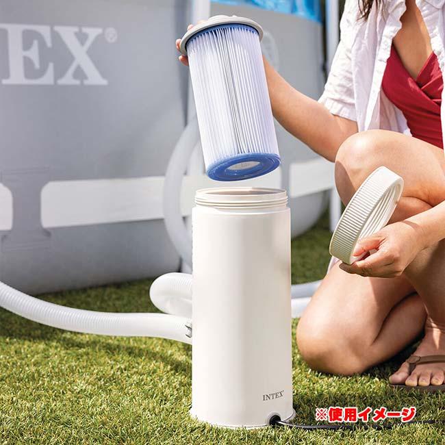 INTEX(インテックス) KRYSTAL CLEAR C1000 カートリッジ フィルターポンプ 大型フレームプール専用循環ポンプ ゴミ除去 26637JA ホワイト(26y3m) |  | 04