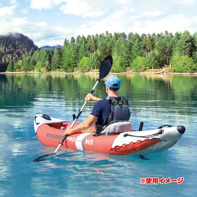 INTEX(インテックス) Excursion Pro K1 エクスカーション プロ K1 一人乗り用 カヤック 小型ボート カヌー 68303NP オレンジ(25y6m) |  | 13