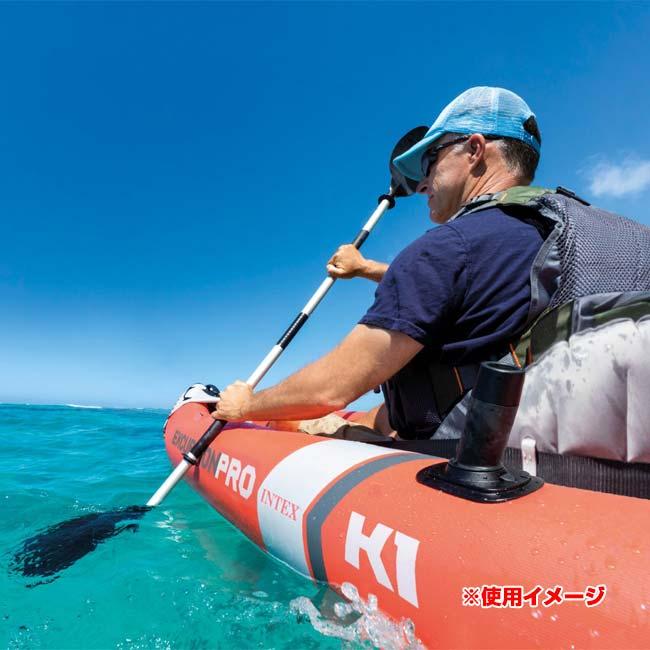 INTEX(インテックス) Excursion Pro K1 エクスカーション プロ K1 一人乗り用 カヤック 小型ボート カヌー 68303NP オレンジ(25y6m) |  | 14