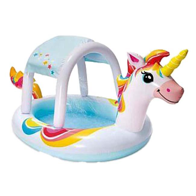 INTEX(インテックス) ユニコーン スプレープール サンシェード付きシャワープール 水遊び キッズ ジュニア 58435NPホワイト(25y2m) |  | 01