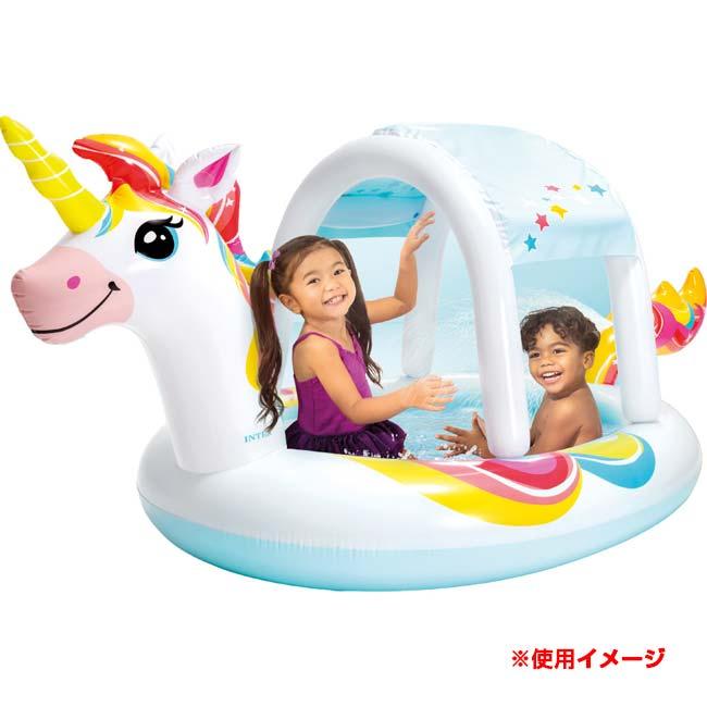 INTEX(インテックス) ユニコーン スプレープール サンシェード付きシャワープール 水遊び キッズ ジュニア 58435NPホワイト(25y2m) |  | 03