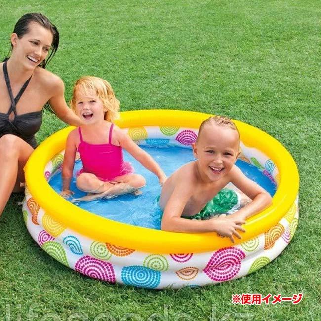 INTEX(インテックス) ワイルドジオメトリープール 幾何学模様 うずまき模様 プール 水遊び キッズ ジュニア 家庭用プール 59419NPイエロー×ホワイト(25y2m) |  | 01