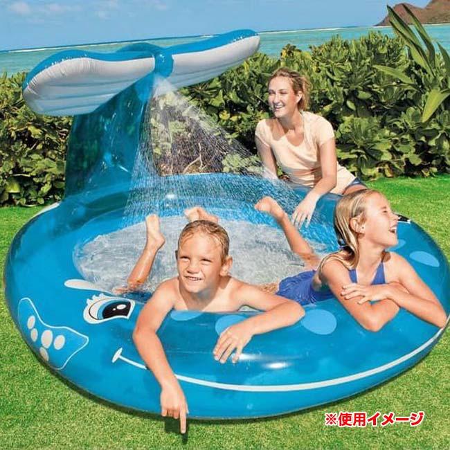 INTEX(インテックス) ホエール スプレープール クジラのシャワープール 水遊び キッズ ジュニア 57435J／57435NPブルー(25y2m) |  | 02