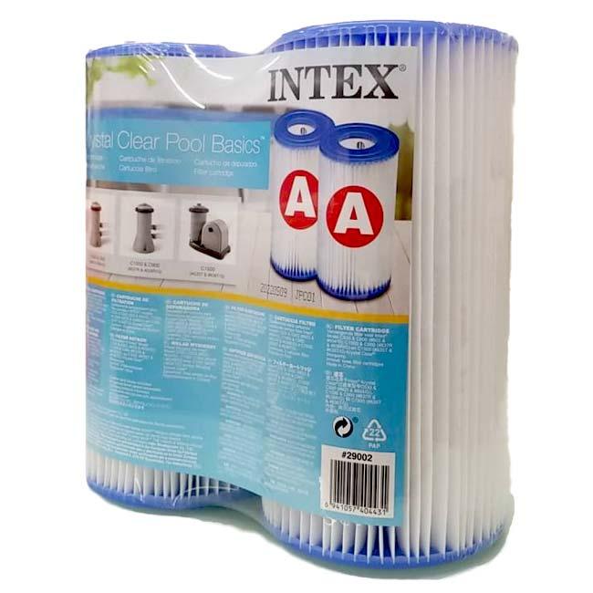 28604／28636／28637／28638ポンプ対応 INTEX(インテックス) クリスタルクリアポンプ用 フィルターカートリッジA 2本入 ※ポンプ本体は別売※ 29002(23y5m) |  | 04