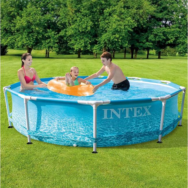 INTEX(インテックス) ビーチサイド メタルフレーム プール 10ft×30in 305×76cm 28206-ブルー(22y3m) |  | 04