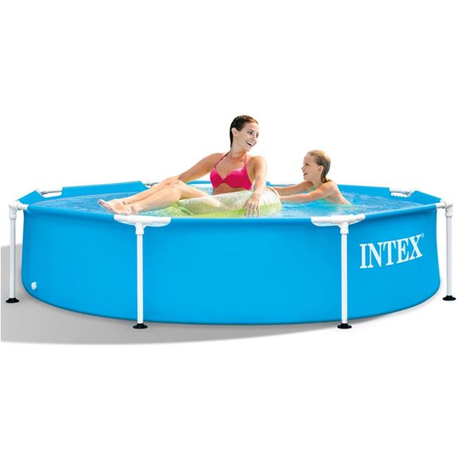 INTEX(インテックス) メタルフレーム プール 8ft×20in 244×51cm 28205 