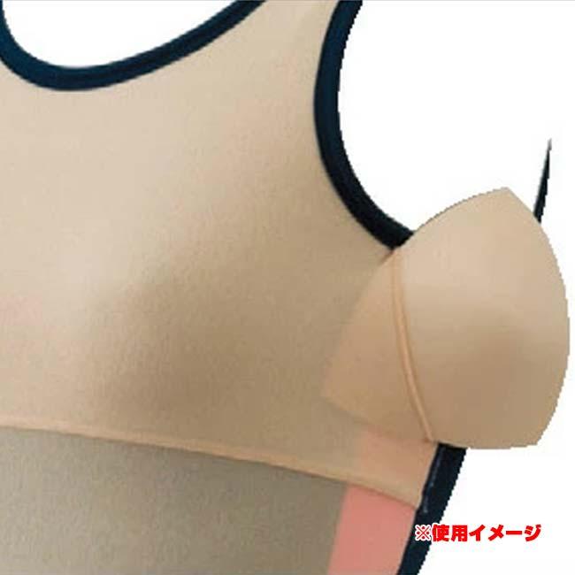フットマーク(FOOTMARK) レディース 水着用 差し込みパッド スイム用胸パッド 102398-17 ベージュ(23y4m) | FOOTMARK | 01