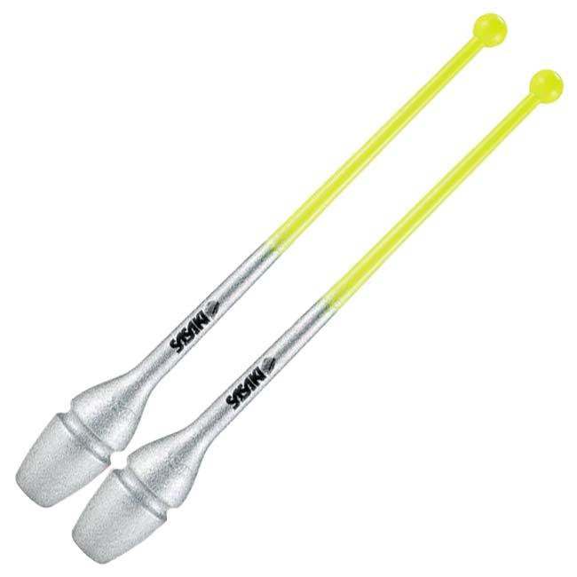 ササキ(SASAKI) グラデーションラバーショートクラブ 長さ40.5cm ジョイントホール加工 国際体操連盟認定品 M34JKGHF／ M-34JKGH-F(26y2m) | ササキスポーツ | 10