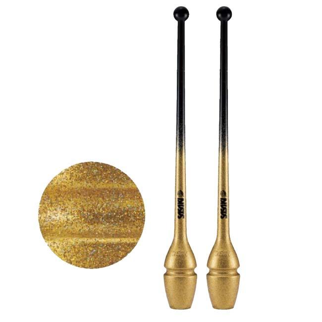 ササキ(SASAKI) グラデーションラバーショートクラブ 長さ40.5cm ジョイントホール加工 トゥインクルラメ 国際体操連盟認定品 M34JKGHF／M-34JKGH-F(24y2m) | ササキスポーツ | 05