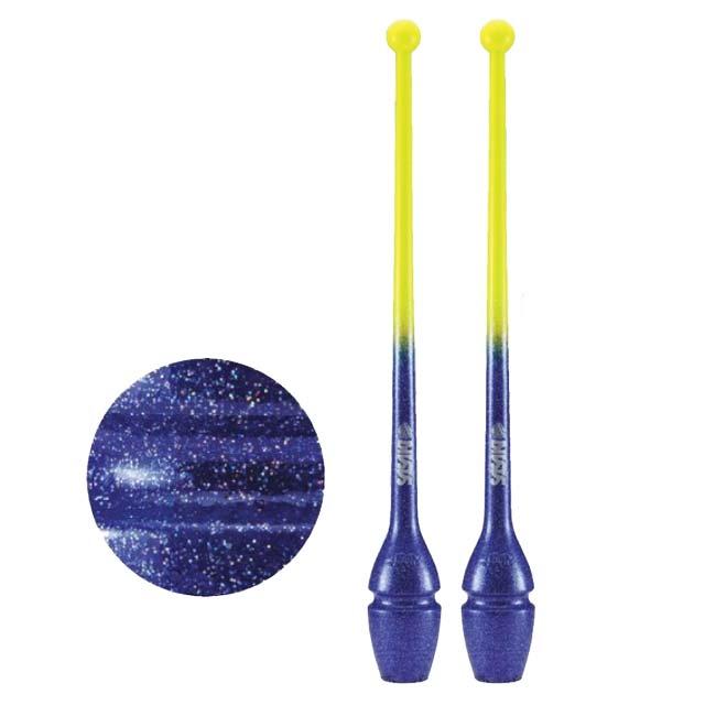 ササキ(SASAKI) グラデーションラバーショートクラブ 長さ40.5cm ジョイントホール加工 トゥインクルラメ 国際体操連盟認定品 M34JKGHF／M-34JKGH-F(24y2m) | ササキスポーツ | 06