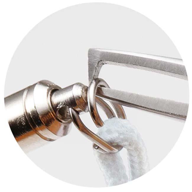 ササキ(SASAKI) スプリット リングオープナー スイベル取り外し用 コンパクトサイズ M747 M-747(24y1m) | ササキスポーツ | 01