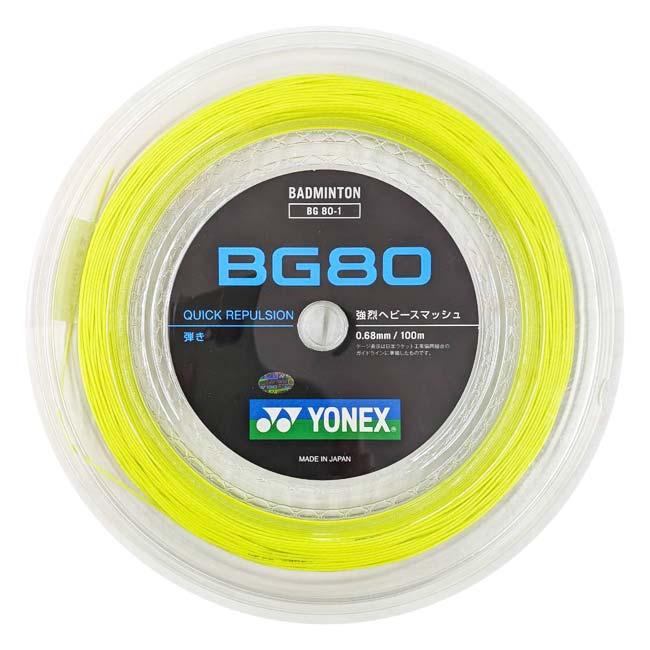 YONEX（ヨネックス） バドミントン BG80 0.68mm 100mロール