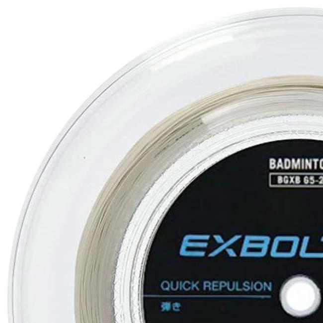 YONEX（ヨネックス） バドミントン EXBOLT 65 エクスボルト65 0.65mm 200mロール バドミントンガット BGXB65 ...