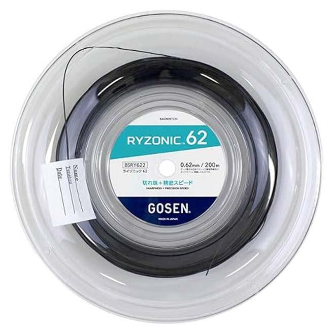 GOSEN（ゴーセン） バドミントン RYZONIC62 ライゾニック62 0.62mm
