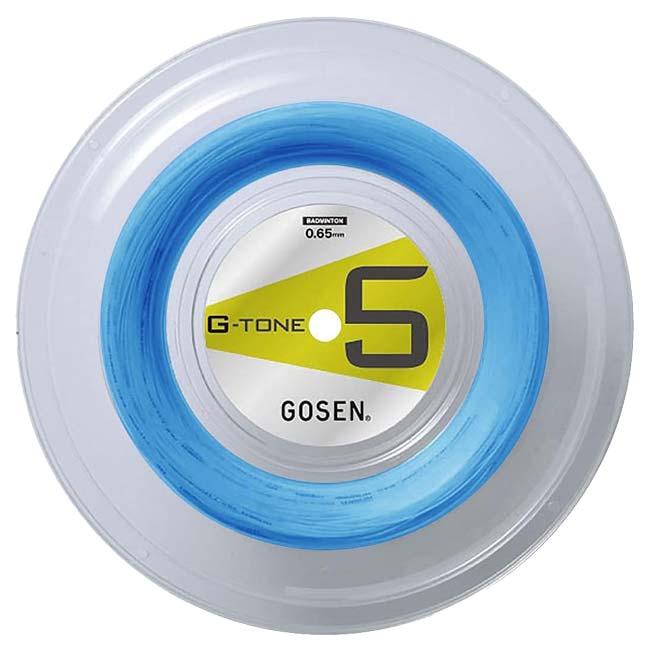 バドミントン ゴーセン(Gosen) G-TONE 5 ジー・トーン ファイブ 0.65mm 