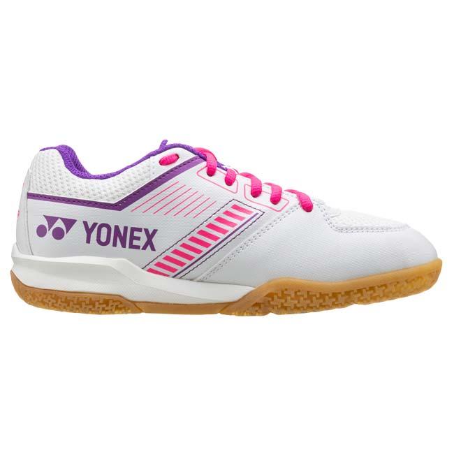バドシューズ ヨネックス(YONEX) ユニセックス パワークッションストライダーフロー 3E バドミントンシューズ SHBSF1-062 ホワイト×ピンク(26y7m) | YONEX | 03