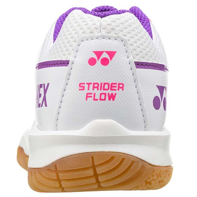 バドシューズ ヨネックス(YONEX) ユニセックス パワークッションストライダーフロー 3E バドミントンシューズ SHBSF1-062 ホワイト×ピンク(26y7m) | YONEX | 06