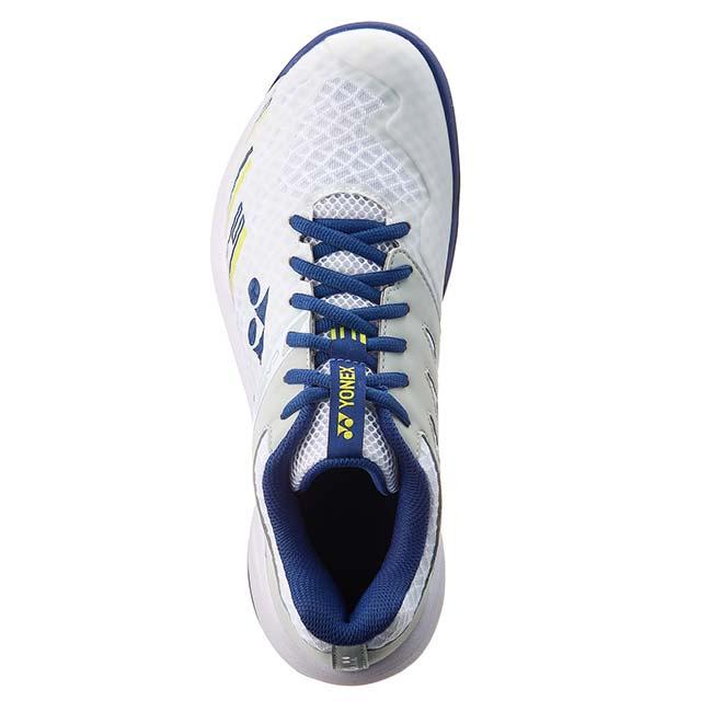 バドシューズ ヨネックス(YONEX) ユニセックス パワークッションカスケードアクセル 3E バドミントンシューズ SHBCA1-100 ホワイト×ネイビー(26y7m) | YONEX | 04