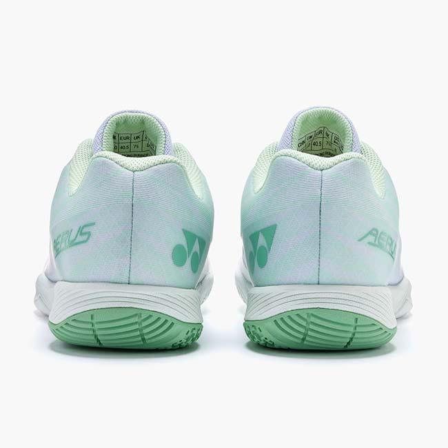 バドシューズ ヨネックス(YONEX) ユニセックス パワークッションエアラスZワイド 4Eワイド バドミントンシューズ SHBAZ2W-136 ホワイト×グリーン(26y7m) | YONEX | 06