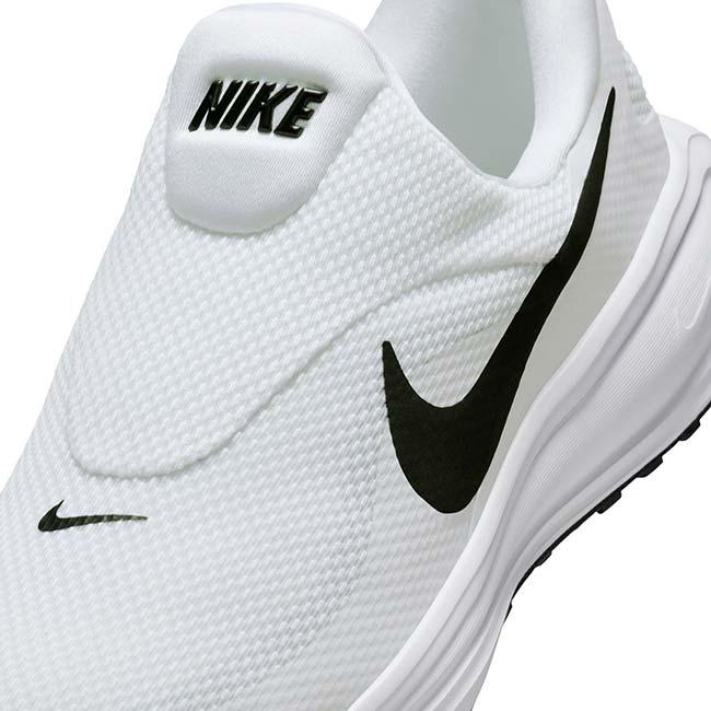 在庫処分特価 ナイキ(NIKE) 2026 SP メンズ レボリューション8 イージーオン ランニングシューズ HQ2414-100 WH×BK×ウルフグレー(26y2m) | NIKE | 06