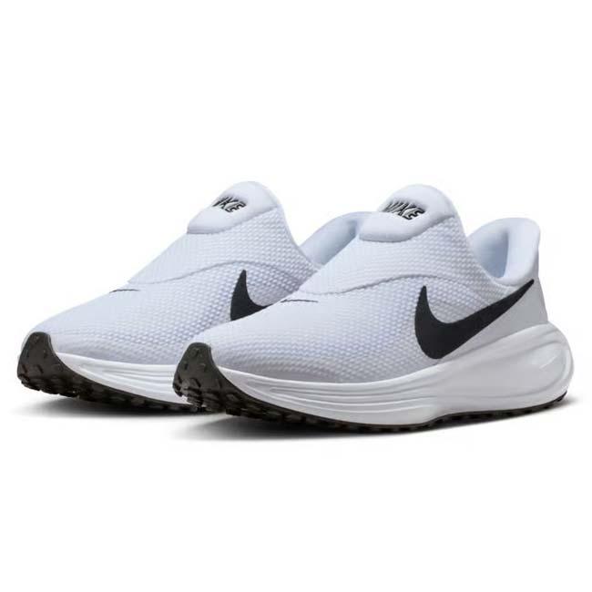 ナイキ(NIKE) 2025 HO レディース レボリューション8 イージーオン ランニングシューズ HQ2415-100 ホワイト×BK×ウルフグレー(25y11m) | NIKE | 04