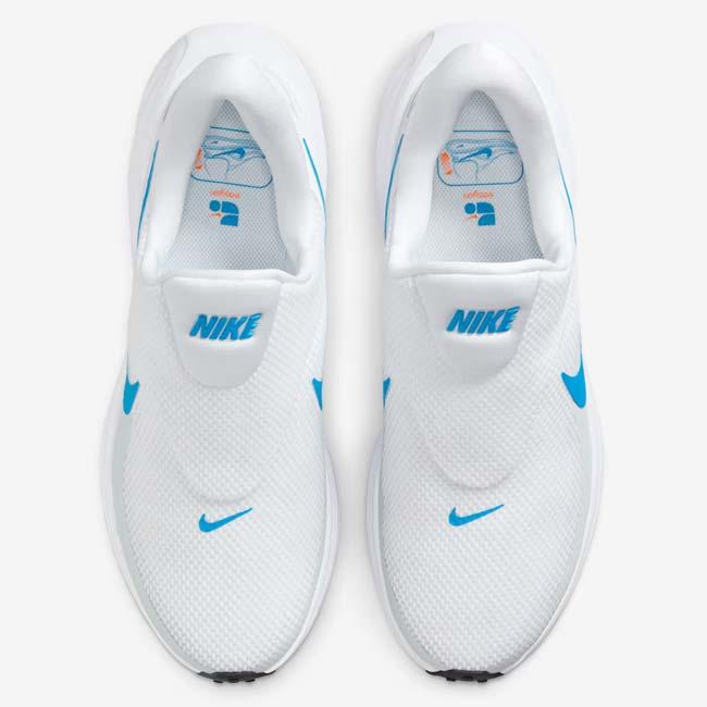 ナイキ(NIKE) 2025 HO メンズ レボリューション8 イージーオン ランニングシューズ HQ2414-101 WH×ブルーH×Pプラチナ(25y11m) | NIKE | 03