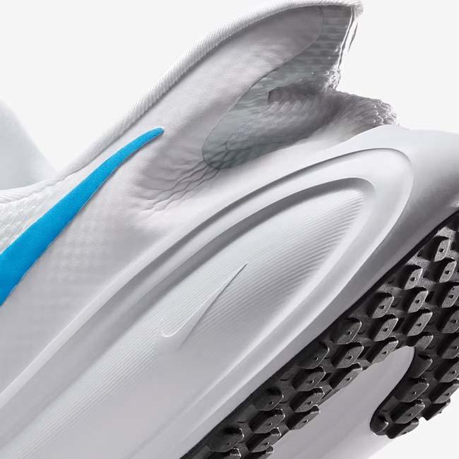 ナイキ(NIKE) 2025 HO メンズ レボリューション8 イージーオン ランニングシューズ HQ2414-101 WH×ブルーH×Pプラチナ(25y11m) | NIKE | 08