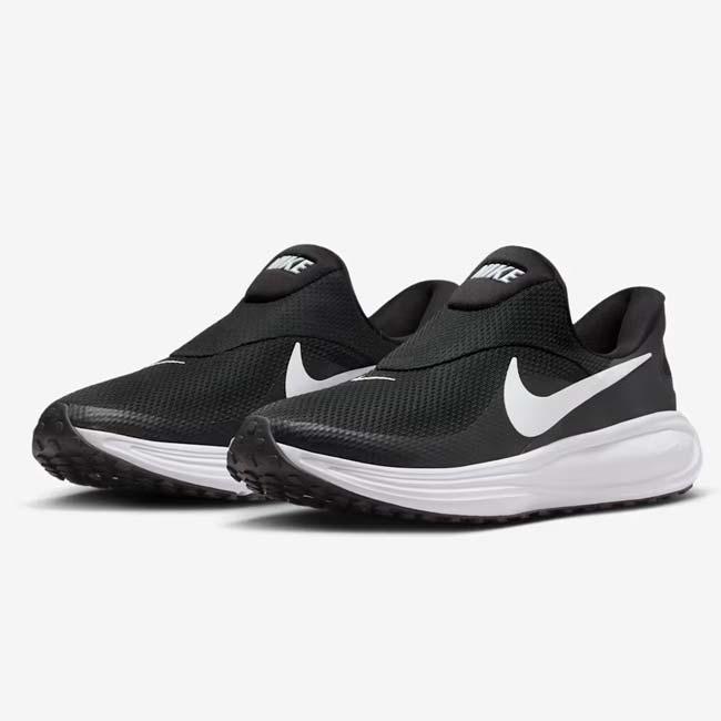 ナイキ(NIKE) 2025 HO メンズ レボリューション8 イージーオン ランニングシューズ HQ2414-001 BK×WH×アンスラサイト(25y11m) | NIKE | 04