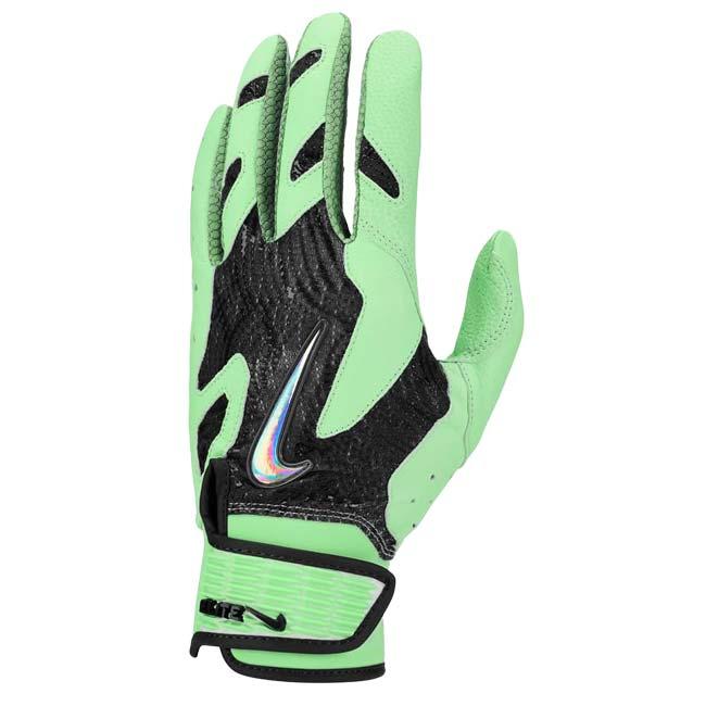 NIKE Alpha Elite グレー グリーン イエロー Mサイズ バッテ NIKE Alpha Elite グレー グリーン イエロー Mサイズ バッテ NIKE