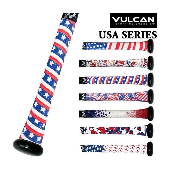 VULCAN(バルカン) USA SERIES バット用 グリップテープ 野球 ベースボール バットアクセサリー 0.50／1.00／1.75mm (22y9m) | 