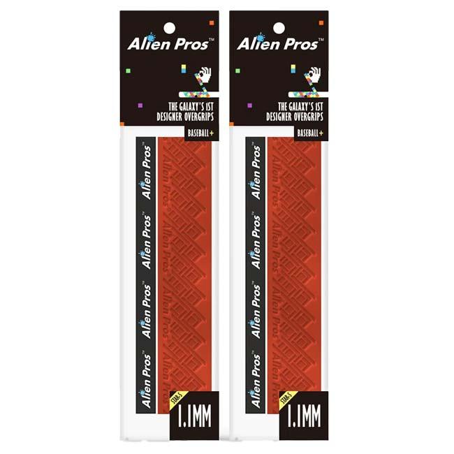 2パック1セット Alien Pros(エイリアン プロス) STAR-S スターSベースボール グリップ テープ 1.1mm 野球 ソフトボール テニス X0049TEGQD-Reddish Brown(25y6m) |  | 02