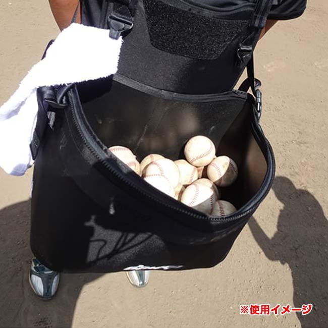 野球ボール60球収納 blueeq(ブルイク) 5R BB BAG ベースボール・ソフトボールノック用バッグ 5Ｒコンセンプト リサイクル素材採用 BQB00046 BK(25y3m) |  | 11