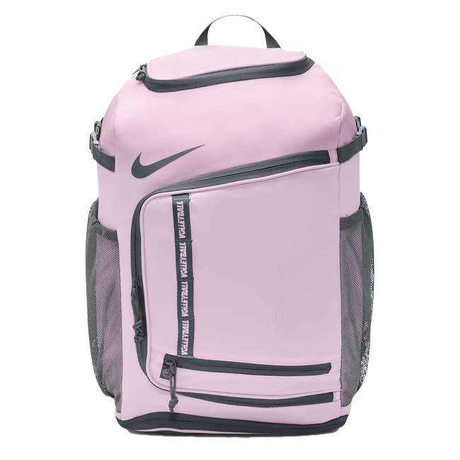 ナイキ(NIKE) ユニセックス バレーボール バックパック 32L VB2000-689 ピンクフォーム×Sグレー(26y5m) | NIKE