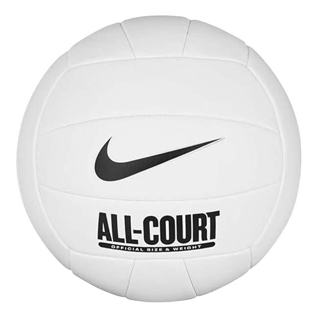 在庫処分特価 ナイキ(NIKE) ALL COURT オールコート バレーボール 5号球 屋内屋外兼用 VB0011-132 ホワイト×ブラック(26y1m) | NIKE