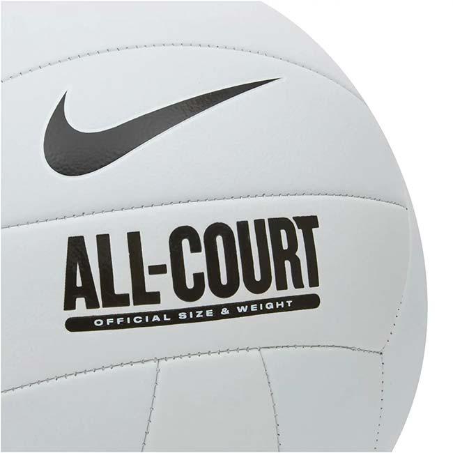 在庫処分特価 ナイキ(NIKE) ALL COURT オールコート バレーボール 5号球 屋内屋外兼用 VB0011-132 ホワイト×ブラック(26y1m) | NIKE | 02