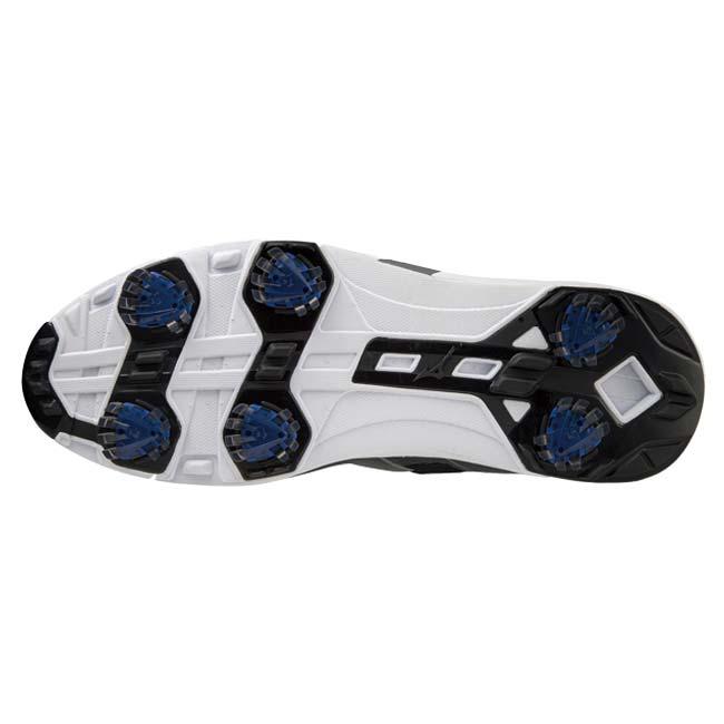 ミズノ(MIZUNO) メンズ ワイドスタイル SL ボア ゴルフシューズ スパイクモデル 4＋1E 防水 QQ コストコ 51GQ2240-09 ブラック(26y4m) | MIZUNO | 02