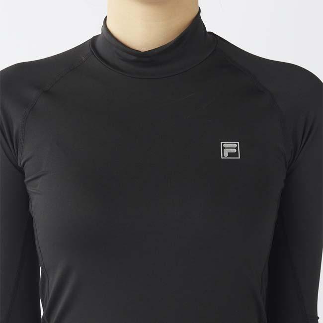 日本サイズ FILA(フィラ) レディース ハイネック 長袖 コンプレッションシャツ 吸汗速乾 UVカット 755-991L(25y7mゴルフ) |  | 10