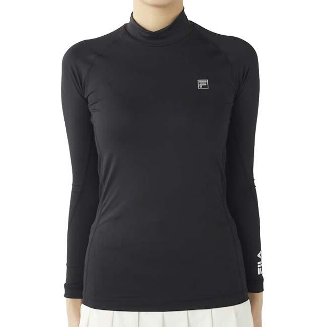 日本サイズ FILA(フィラ) レディース ハイネック 長袖 コンプレッションシャツ 吸汗速乾 UVカット 755-991L(25y7mゴルフ) |  | 07