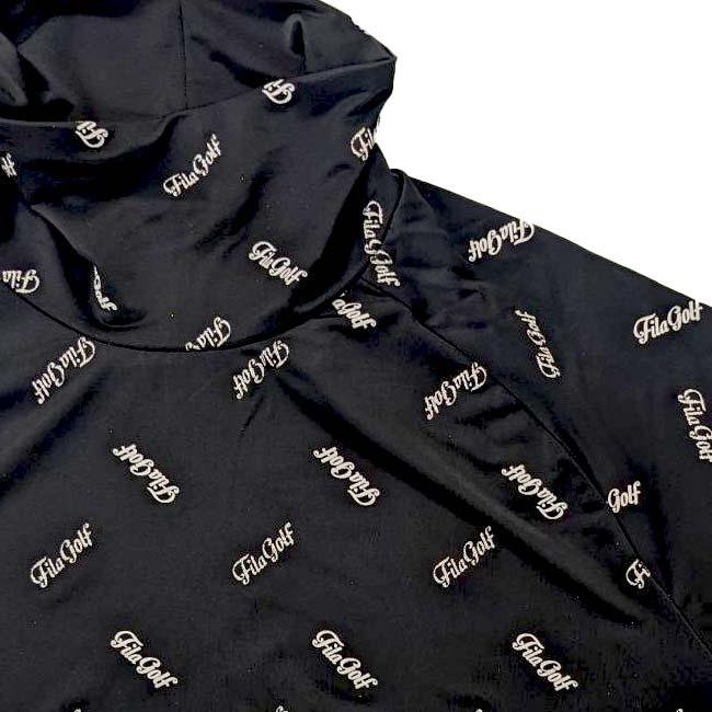 売切りセール！日本サイズ FILA(フィラ) 2024 SS レディース ハイネック 長袖インナーシャツ ロゴモチーフ柄 接触冷感 UV 吸汗速乾 754-980(24y4m) | FILA | 10